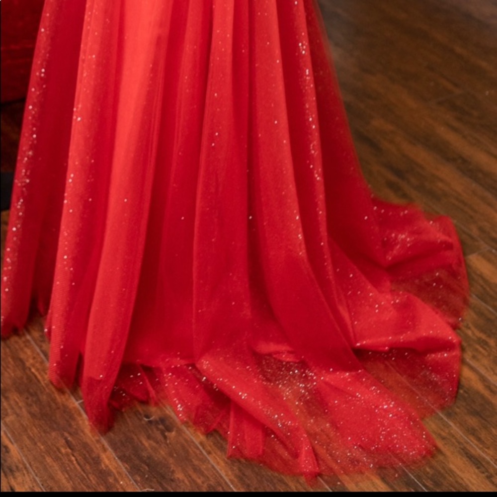Red Prom Dress - Picture 3 of 4